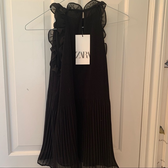 Zara black sleeveless halter top XS - Picture 4 of 11